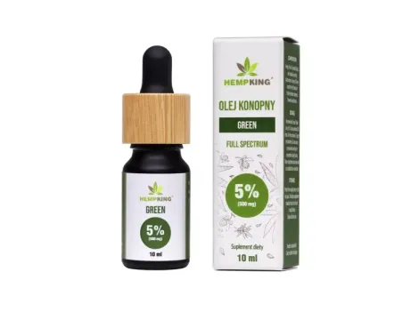 HempKing Olej CBG 5%(500mg) Full Spectrum 10ml